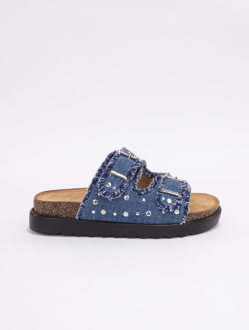 Mule en denim